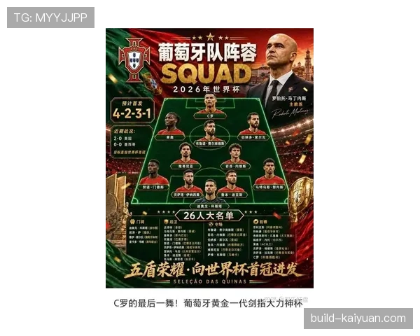 C罗领衔葡萄牙2026世界杯阵容预测 黄金一代能否圆梦美加墨 C罗领衔葡萄牙2026世界杯阵容预测 黄金一代能否圆梦美加墨
